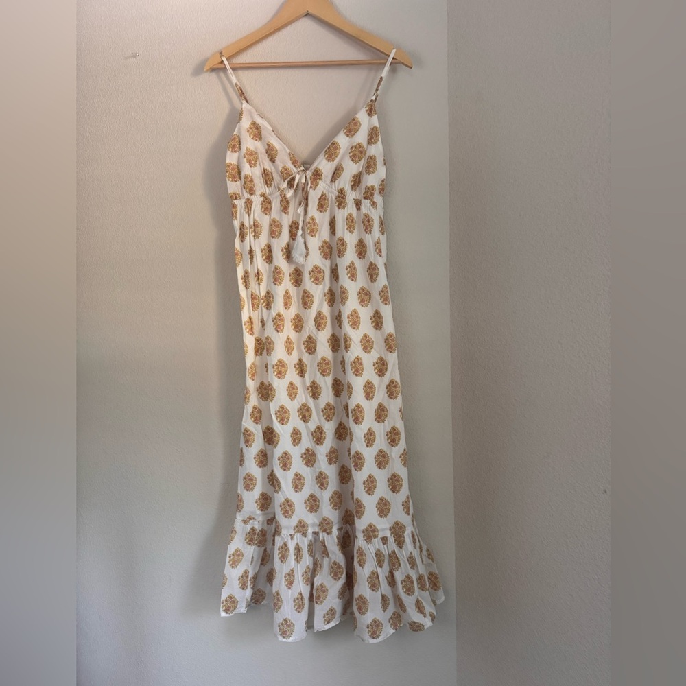 Dizzy Floral Patterned Floral Dress Size M